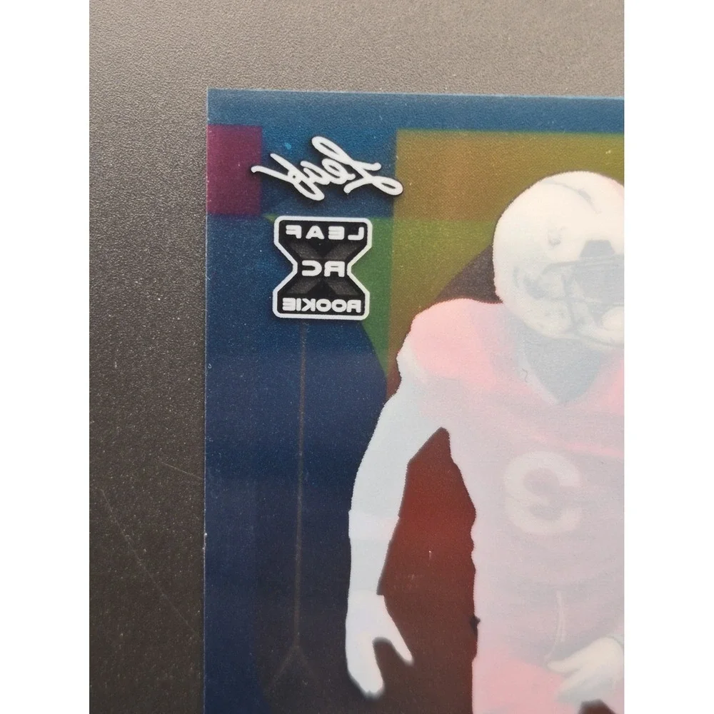 2023 Leaf Vivid Dontayvion Wicks 1/1 Pre-Production Proof Autograph Blue (RC) AU